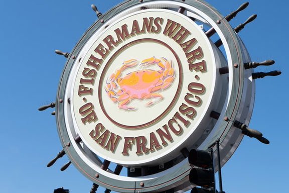 Fisherman's Wharf San Francisco Sign